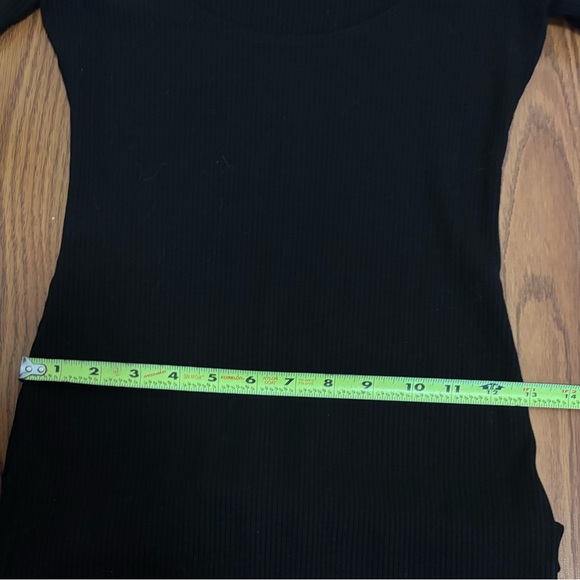 Reformation ribbed long sleeve midi dress - Picture 5 of 5